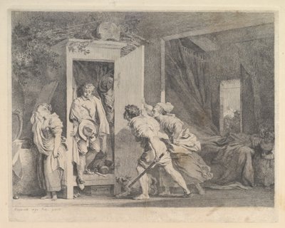 De Kast door Jean Honore Fragonard