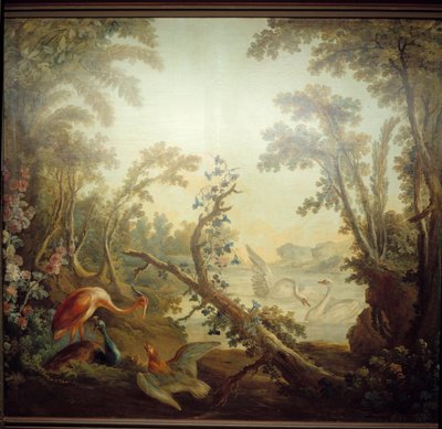 Marteau loungeschild: zwanenlandschap door Jean Honore Fragonard