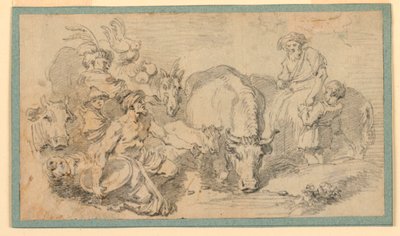 Oosterse Scene door Jean Honore Fragonard