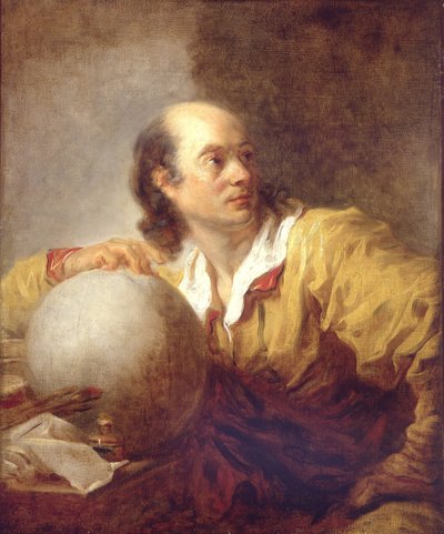 Portret van Jérôme Lalande 1732-1807 door Jean Honore Fragonard