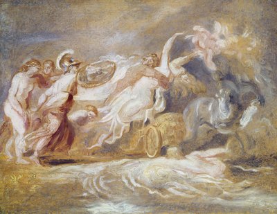 De Verkrachting van Proserpina door Jean Honore Fragonard