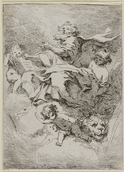 Sint Marcus door Jean Honore Fragonard