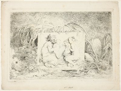 Satyrs dansen, van Bacchanales, of Satyrs