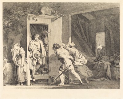 De Kast door Jean Honore Fragonard