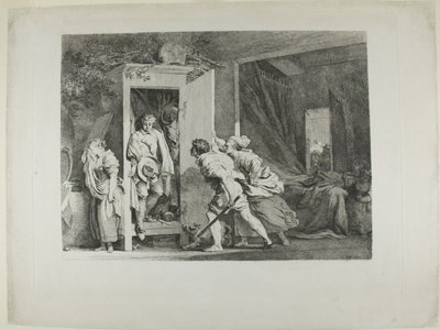 De kast door Jean Honore Fragonard
