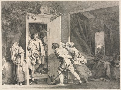 De Kast door Jean Honore Fragonard