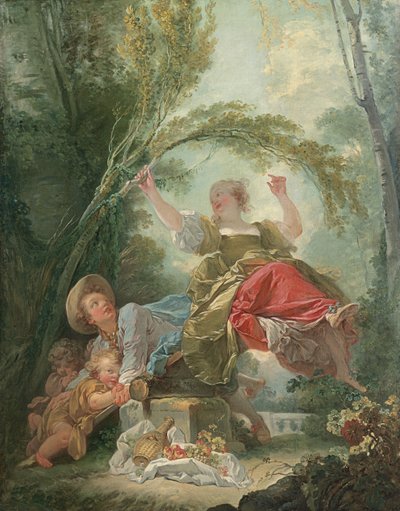 De wip door Jean Honore Fragonard
