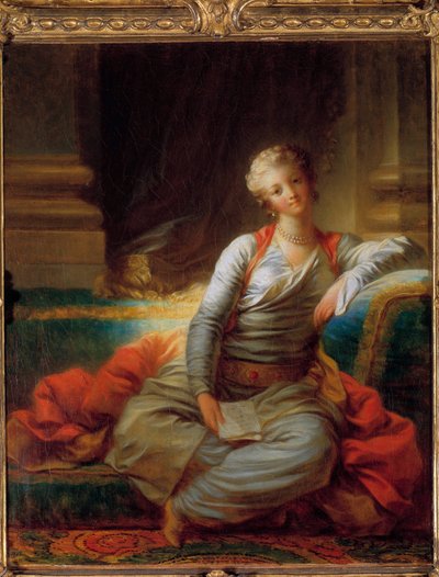 De sultan heeft de parel door Jean Honore Fragonard