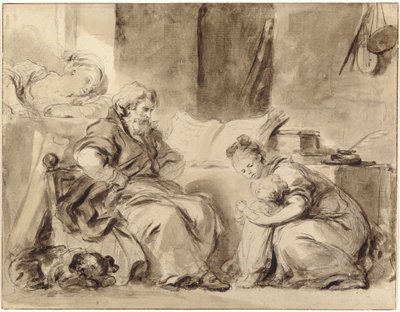 Onbekend beeld door Jean Honore Fragonard