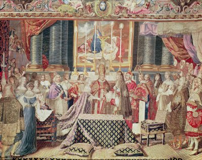 Het huwelijk van de koning (Lodewijk XIV), uit 