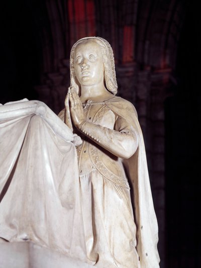 Orant van het graf van Anna van Bretagne en Lodewijk XII door Jean I Juste