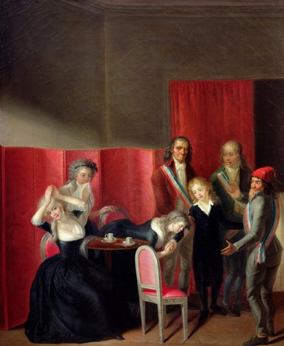 De Dauphin Weggenomen van zijn Familie, 3 juli 1793 door Jean Jacques Hauer