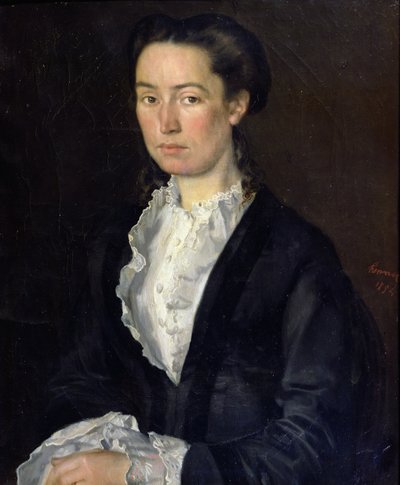 Portret van Adélaïde Mathilde Rousseaux door Jean Jacques Henner