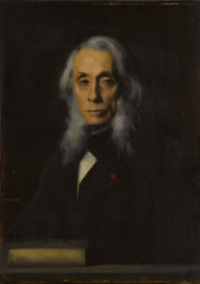 Portret van Félix Ravaisson-Mollien 1813-1900, 1889 door Jean Jacques Henner