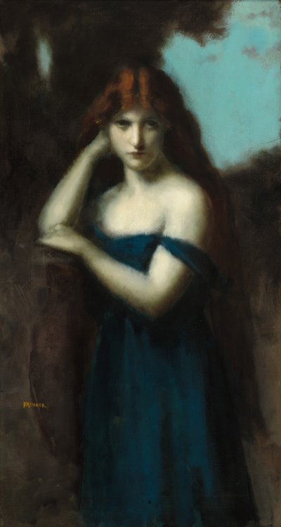 Staande Vrouw door Jean Jacques Henner