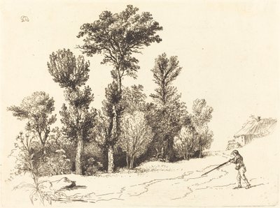 Klein Bosje bij de Jager door Jean Jacques de Boissieu