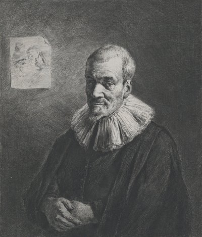 Portret, naar David Teniers de Jongere, 1803 door Jean Jacques de Boissieu