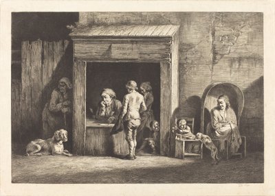 De Openbare Schrijver door Jean Jacques de Boissieu