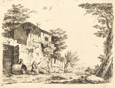 De Spinner door Jean Jacques de Boissieu