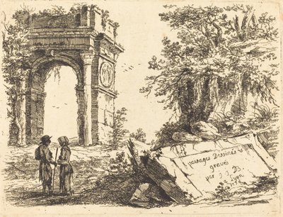 Triomfboog door Jean Jacques de Boissieu