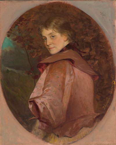 Mary Henderson, 1895 door Jean Joseph Benjamin Constant