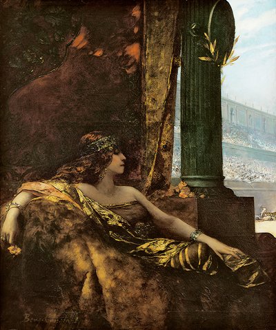 De Keizerin Theodora door Jean Joseph Benjamin Constant