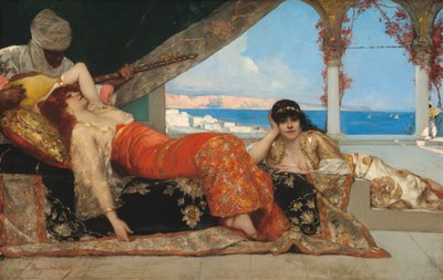 De Favoriet van de Emir door Jean Joseph Benjamin Constant