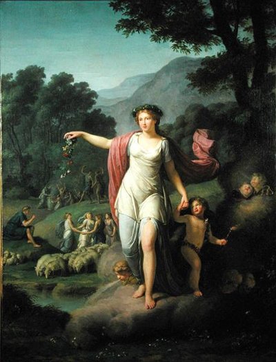 Lente door Jean Joseph Taillasson