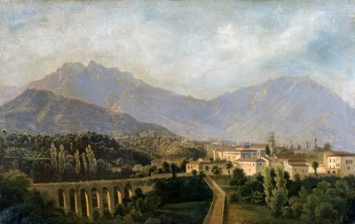 Uitzicht op Italië, 1811 door Jean Joseph Xavier Bidauld