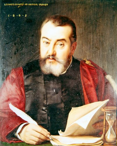 Professor Adrien Proust door Jean Jules Antoine Lecomte du Nouy