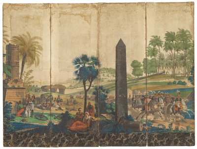 Les Francais en Egypte door Jean Julien Deltil, 1791 – 1863