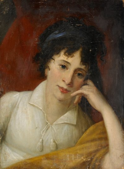 Portret van Ekaterina Fyodorovna Muravyova-Apostol, née Kolokoltseva 1771-1848 door Jean Laurent Monnier