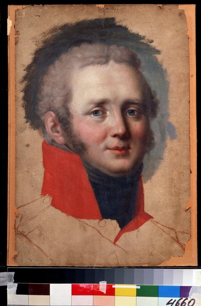 Portret van keizer Alexander I door Jean Laurent Monnier