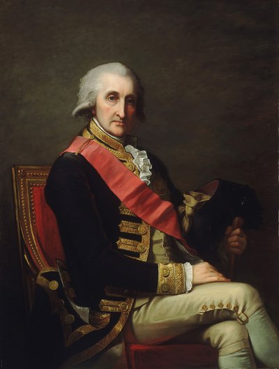 Admiraal Lord George Brydges Rodney door Jean Laurent Mosnier