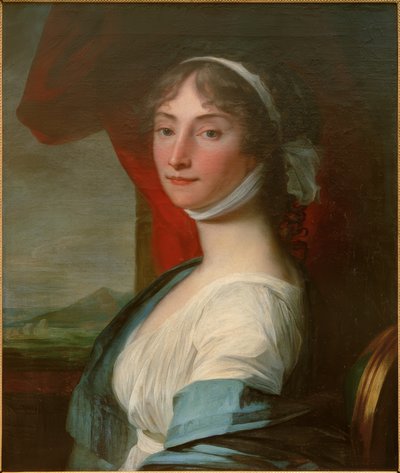 Friederike Leisching, geschilderd door J.L. Mosnier door Jean Laurent Mosnier