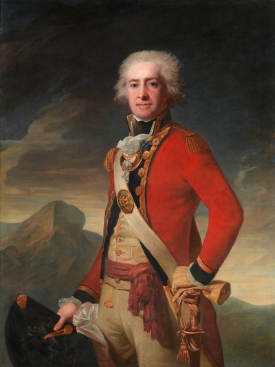 Luitenant-kolonel Francis Richardson, 1e Voetwacht, 1792 door Jean Laurent Mosnier