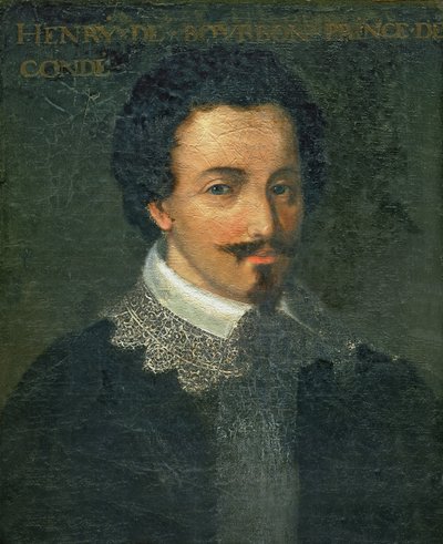 Portret van Henri I de Bourbon Conde door Jean Laurent Mosnier
