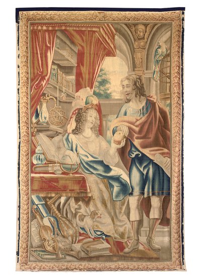 Brusselse wandtapijt uit een set van zes, ca. 1650 door Jean Le and Eggermans Daniel II Clerc