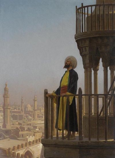 Een muezzin door Jean Leon Gerome