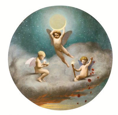 Allegorie van de Nacht door Jean Leon Gerome