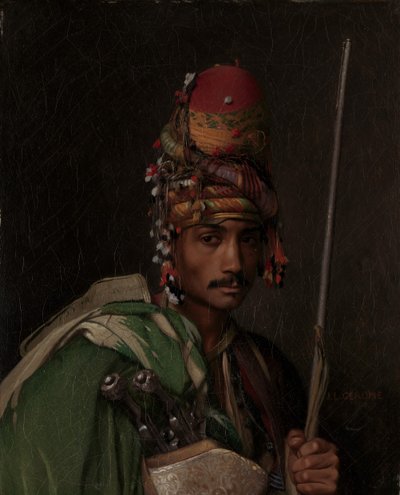 Bashi-Bazouk, ca. 1868-69 door Jean Leon Gerome