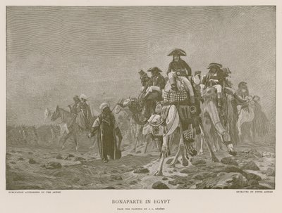 Bonaparte in Egypte door Jean Leon Gerome