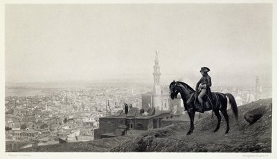 Generaal Bonaparte in Caïro, uit Een Verzameling Werken van Jean-Leon Gerome in 100 Fotogravures, 1881 door Jean Leon after Gerome