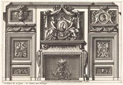 Haarden en andere interieurdecoraties door Jean Lepautre