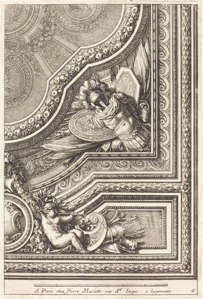 Quarts de plafons door Jean Lepautre