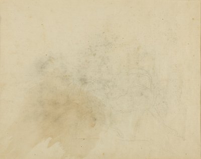 Paard dat zijn hoofd draait door Jean Louis André Théodore Géricault