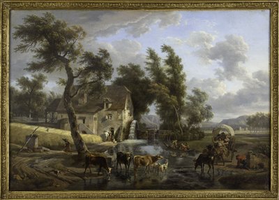 De molen door Jean Louis Demarne