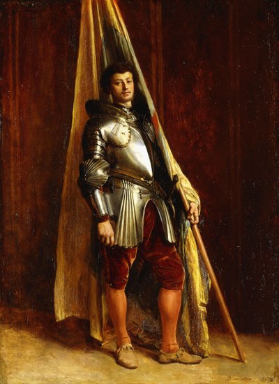 Een Oorlogsman door Jean Louis Ernest Meissonier