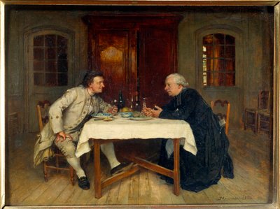 De wijn van de pastoor door Jean Louis Ernest Meissonier