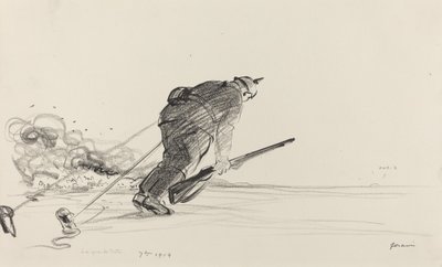 7me 1914, ca. 1914-1919 door Jean Louis Forain